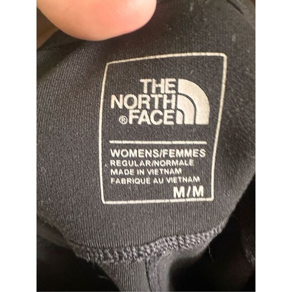 The North Face Black Crop Leggings Bunched Bottom Medium - Picture 5 of 5